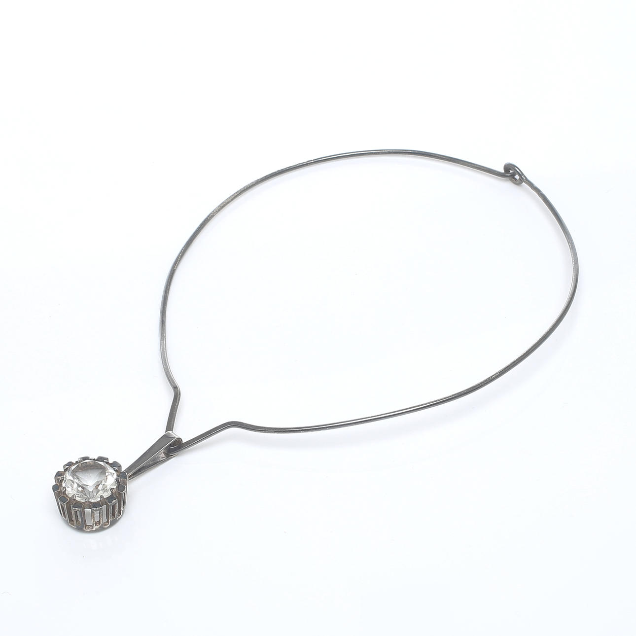 HALSBAND, silver, Bengt Hallberg Guldsmeds AB, Köping, 1974.