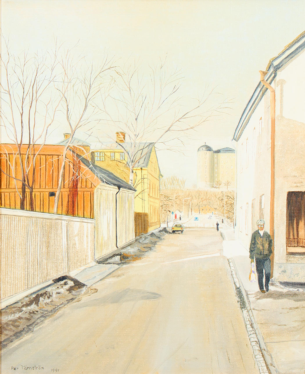 PER TÄRNSTRÖM. "Bävernsgränd Uppsala".