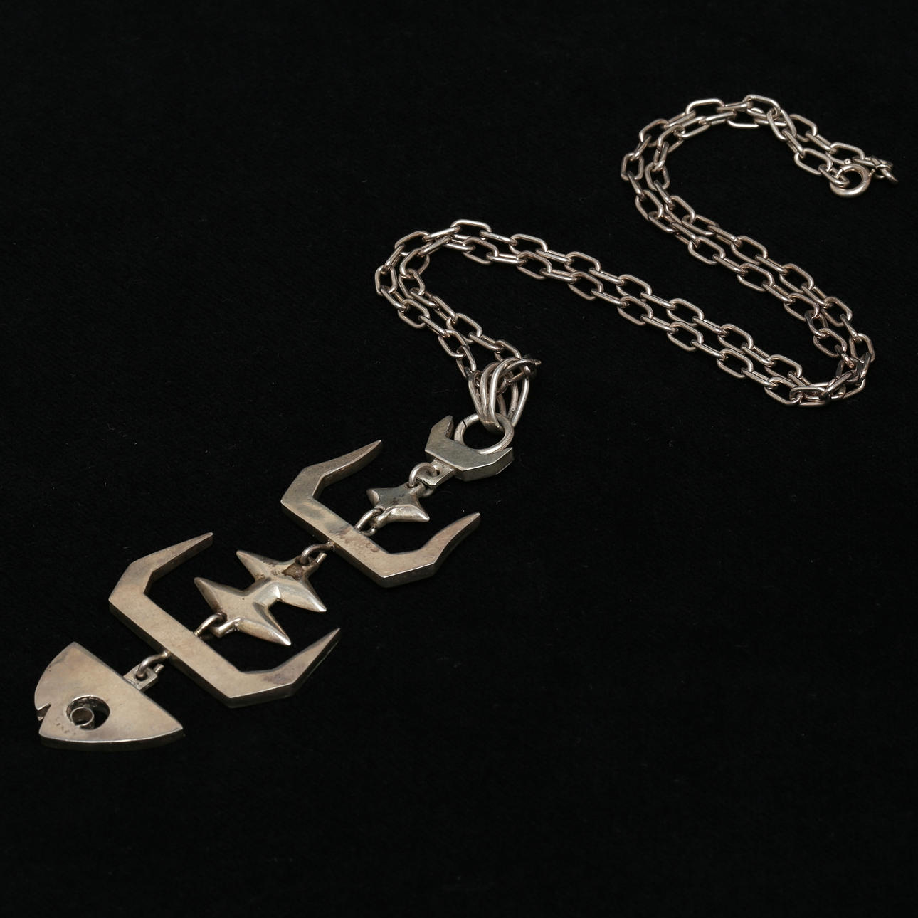 HALSBAND, silver, Mexiko, 1900-talets slut.