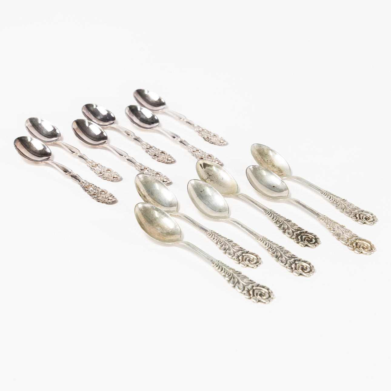 KAFFESKEDAR. 12 st, silver.