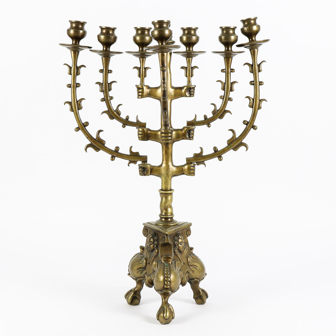 KANDELABER malm, 1900-tal.