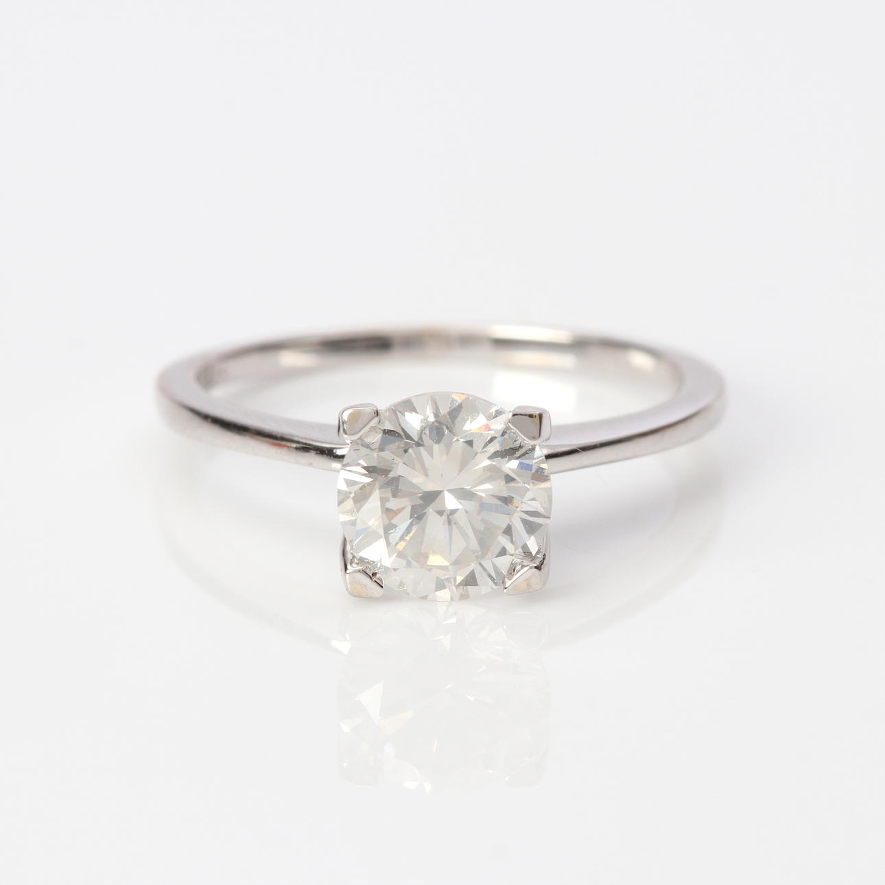 DIAMANTRING 14K, ca 1,53 ct.