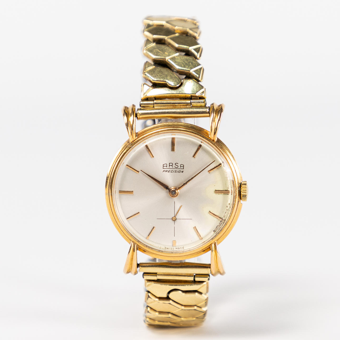 ARSA PRECISION. 33 mm, 18k guld, 50-tal.