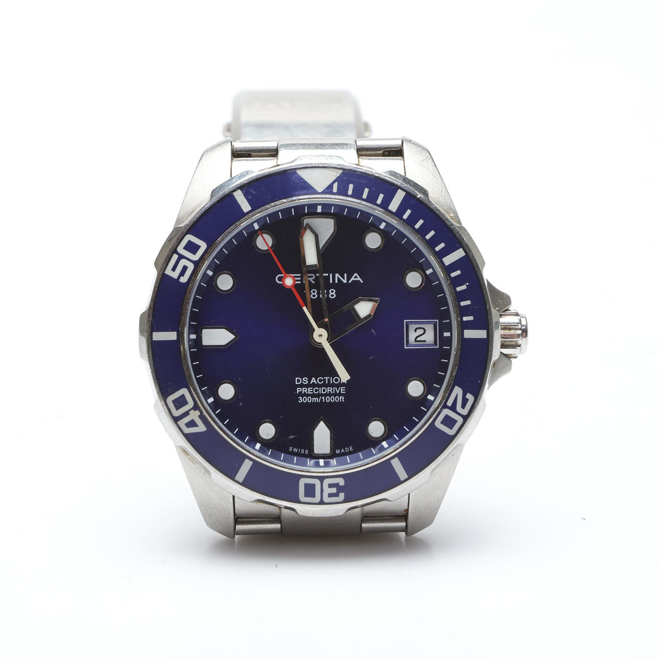 CERTINA, Ds Action, Quartz, 41mm, Stål.