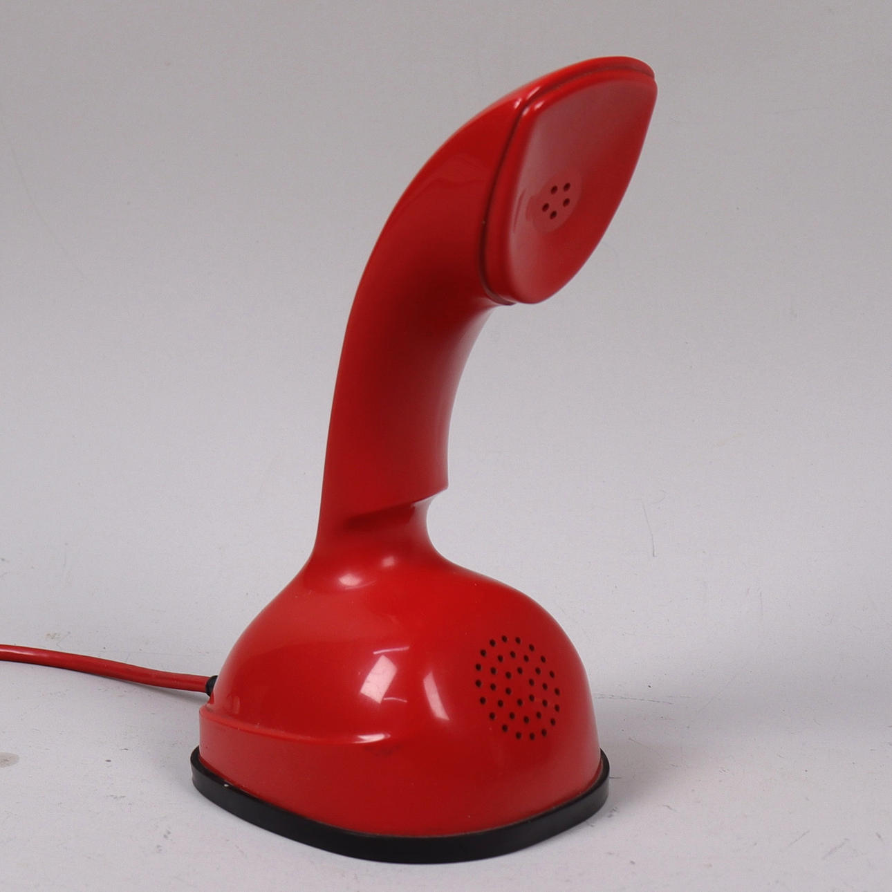 TELEFON, "Ericofon", kobra modell, röd.