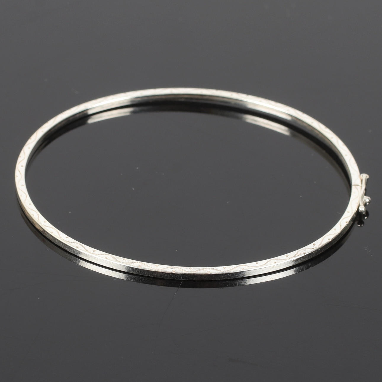 (6A45) ARMRING, Sterling silver, 1900-tal.