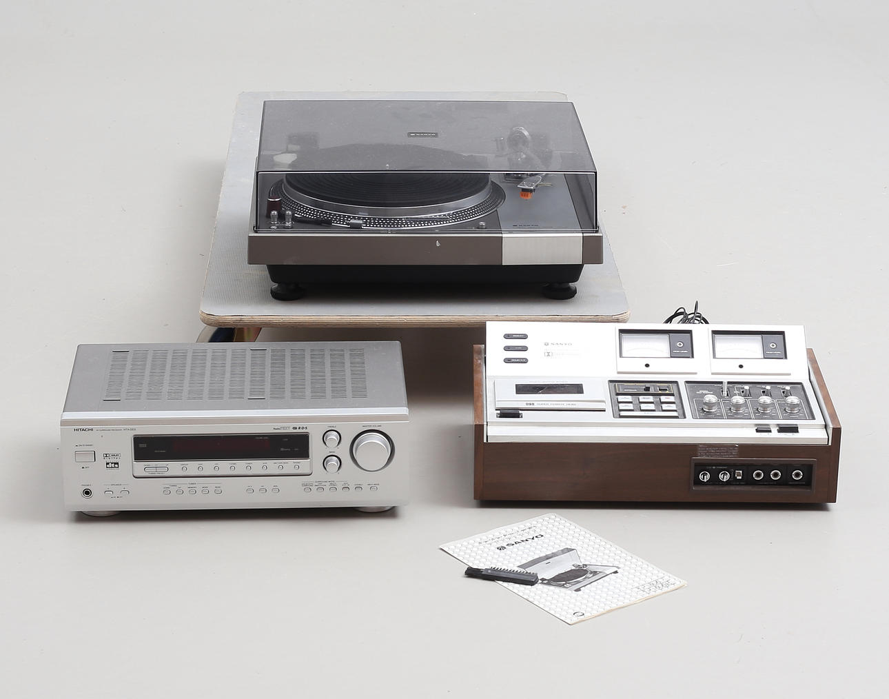 STEREODELAR, 3 st, Sanyo/Hitachi.