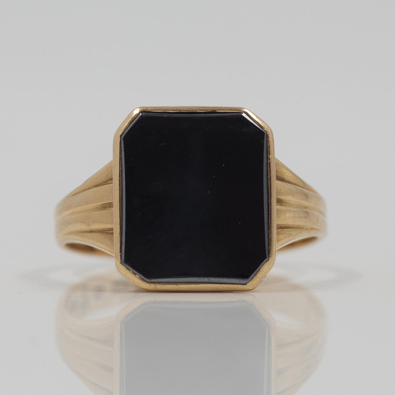 KLACKRING, 18K GULD, JP E9 (1955).