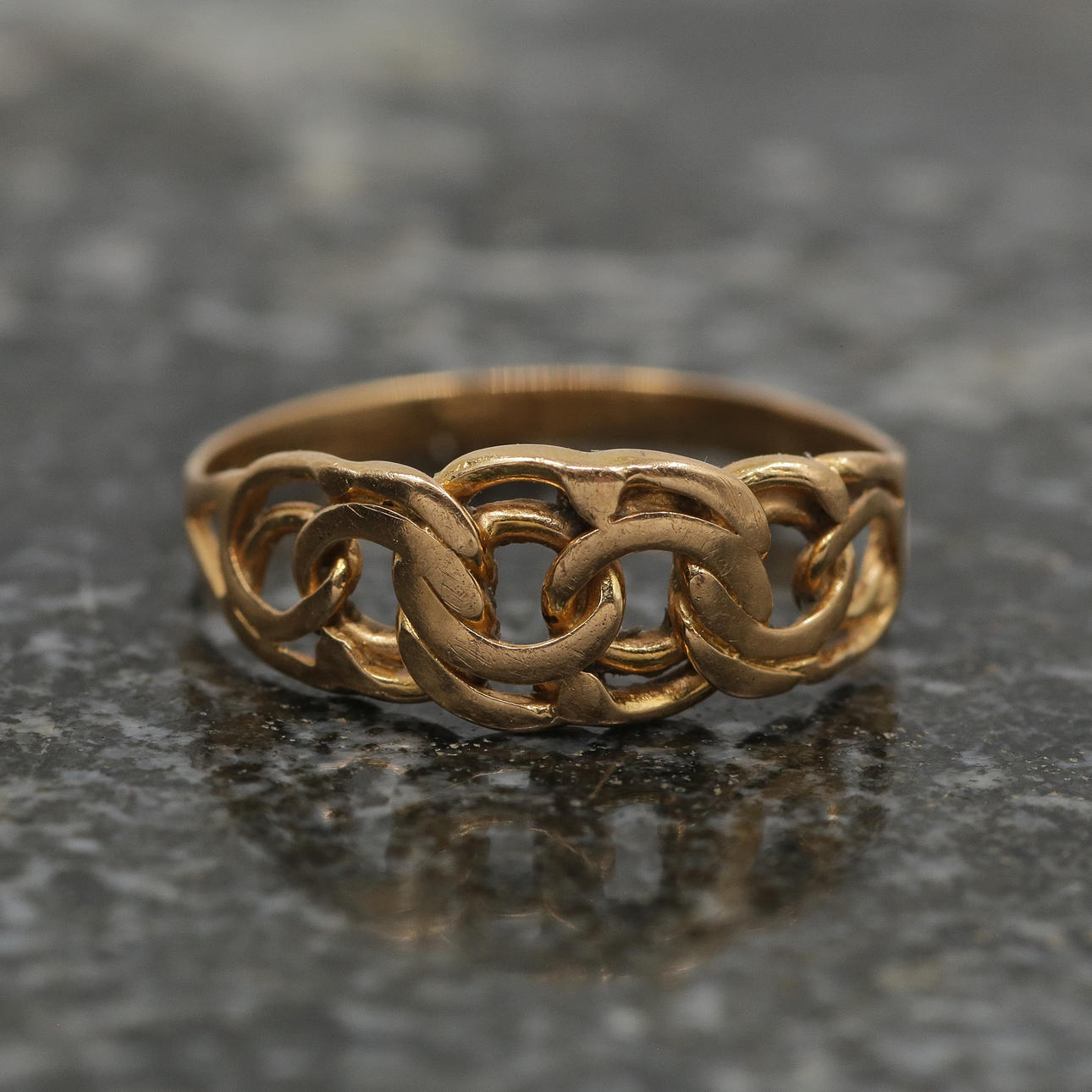 18K GULDRING "BISMARCK" SGP KÖPING.