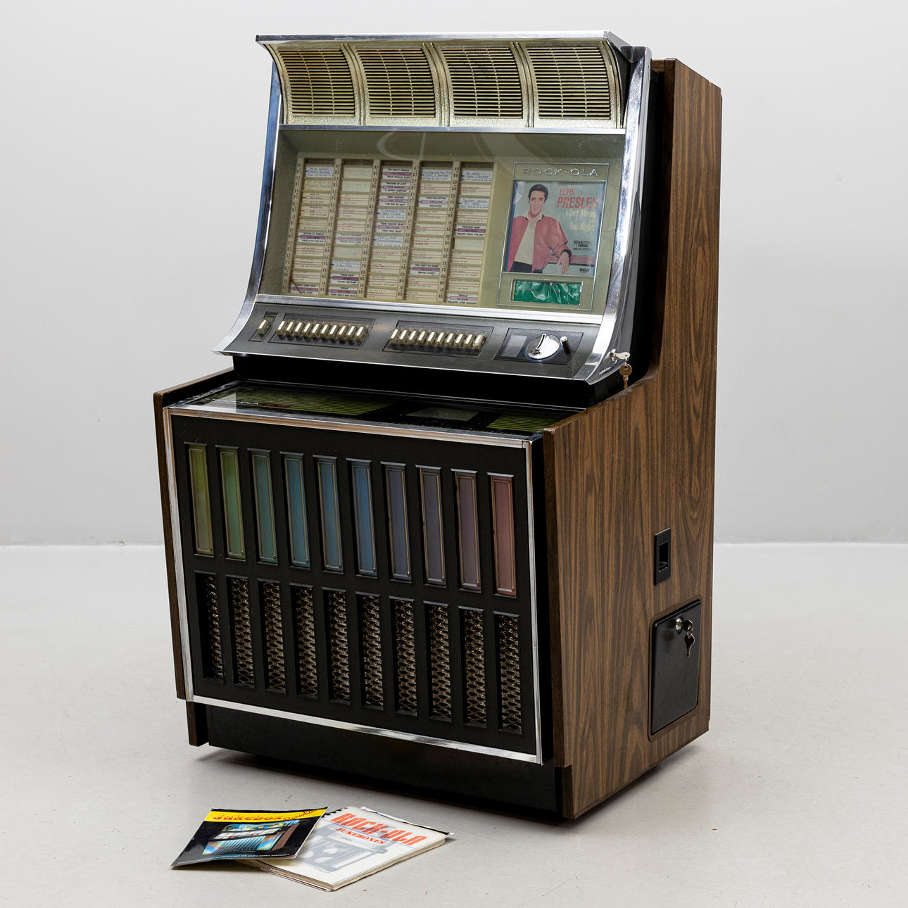 JUKEBOX, "Rock-Ola", 443, IC/Solid State, Stereophonic, 1969/70.