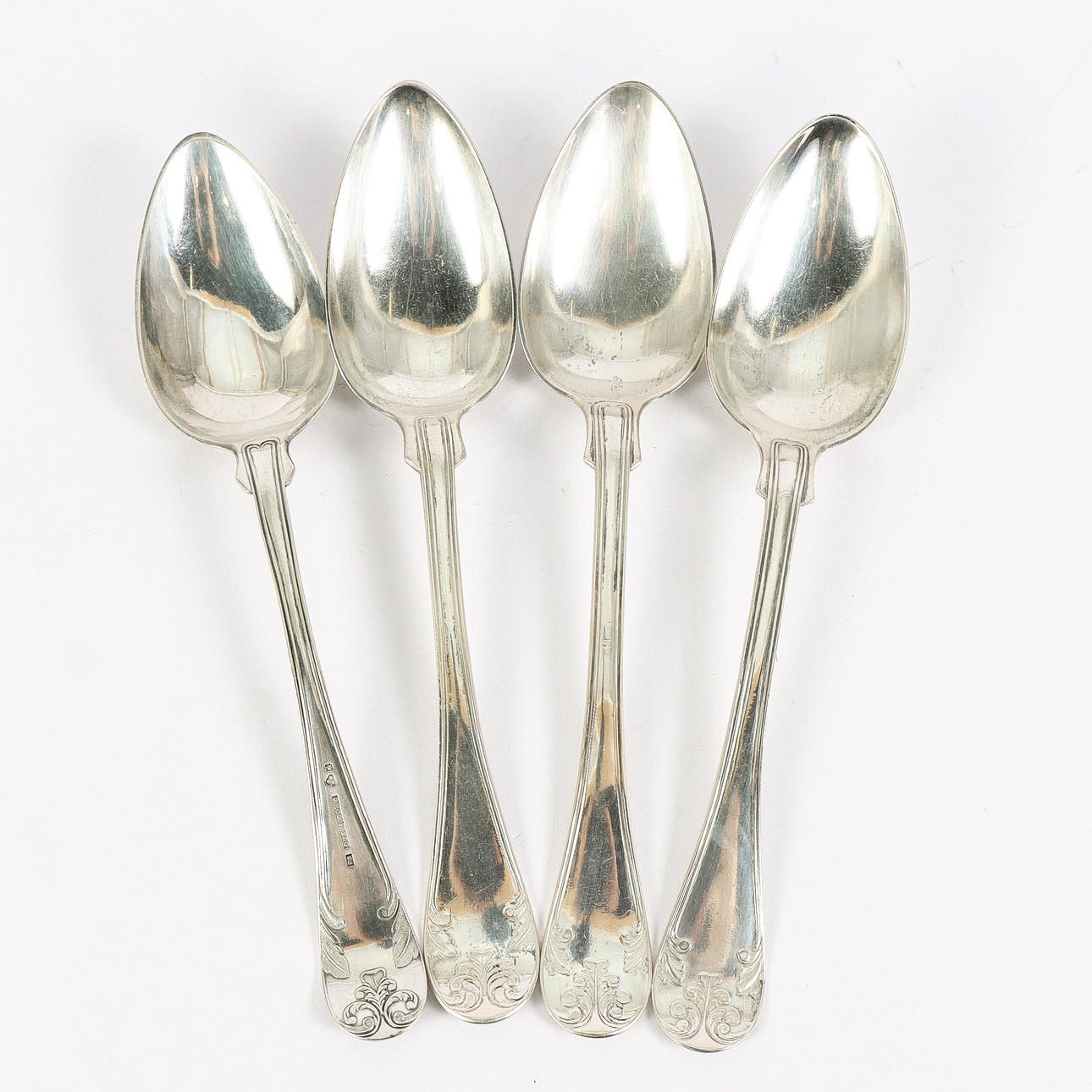 MATSKEDAR 4 stycken, silver.