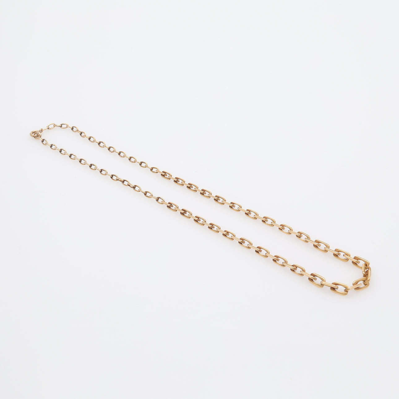 GULDCOLLIER 18K, DOSERAD ANKARLÄNK, 15,2 G.