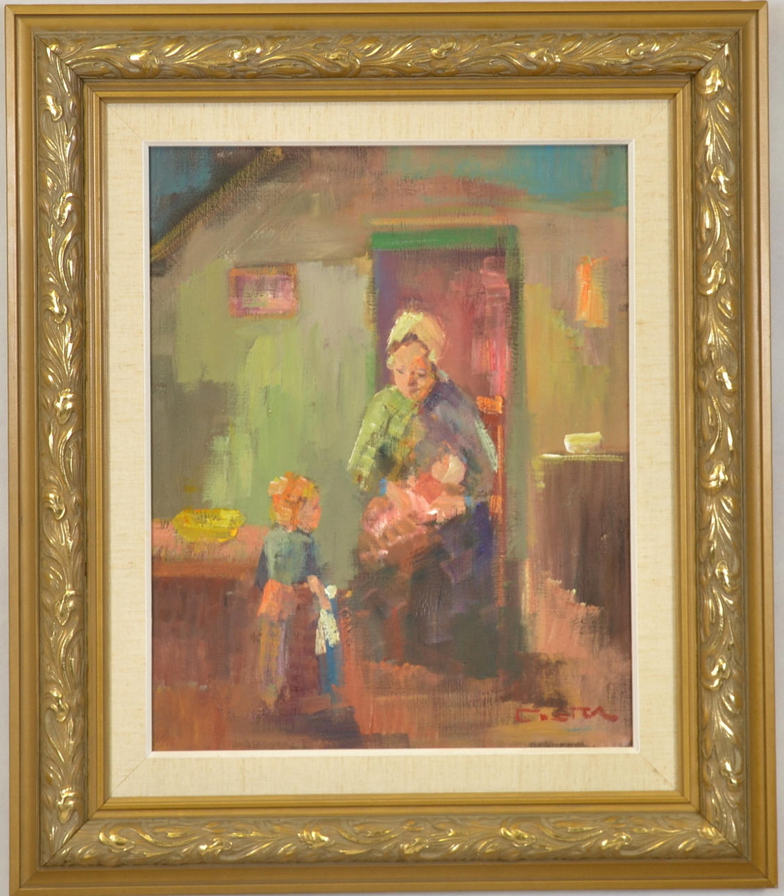 NICOLAI COSTER. Olja på duk.