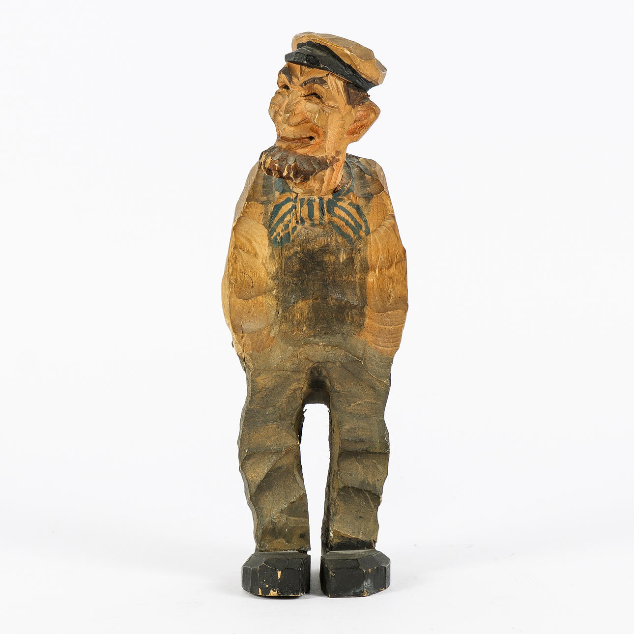 NISL WIDE. Träfigur, Söderbykarl.