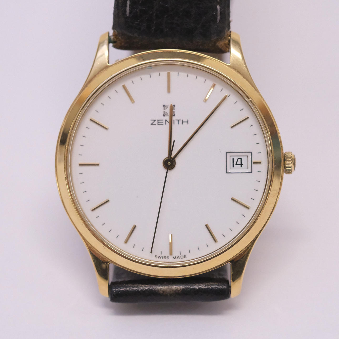 ZENITH, ARMBANDSUR, 18K GULD, QUARTZ.