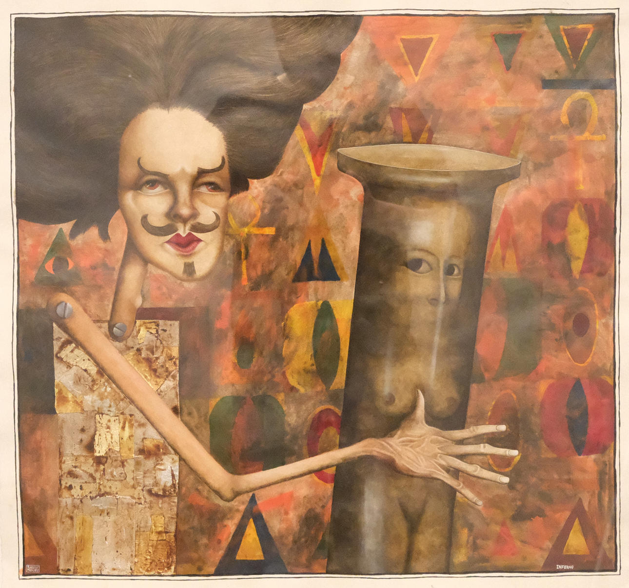 ROBERT MACIEJ. BLANDTEKNIK, "INFERNO".