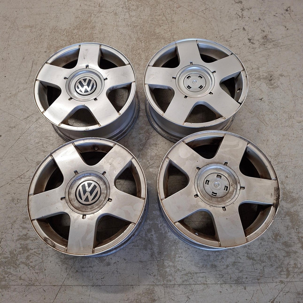 FÄLGAR, 4 st, VW Audi.