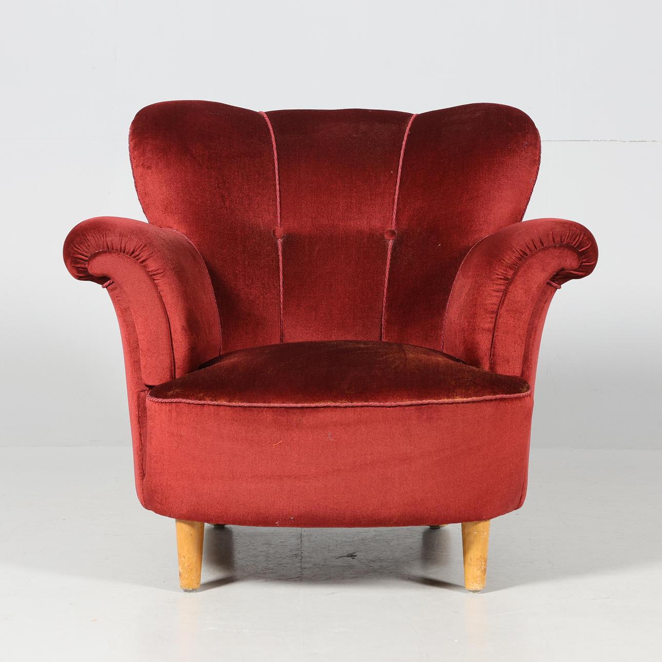 FÅTÖLJ, swedish modern, 1940-tal.
