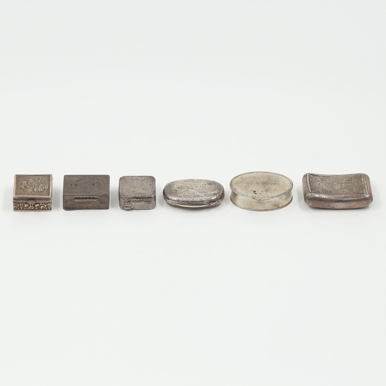 LOCKDOSOR, SILVER, 6 ST.