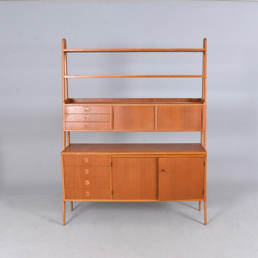 HYLLMÖBEL, teak, 1950-60-tal.