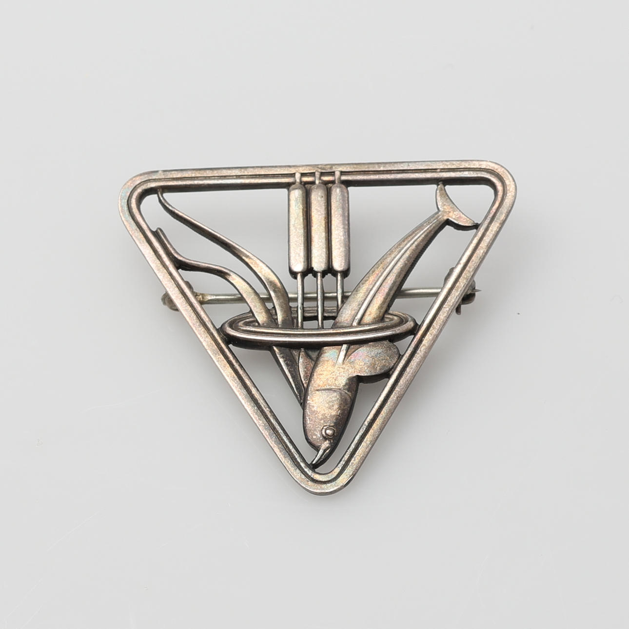 BROOCH, Georg Jensen, sterling silver, model 257.
