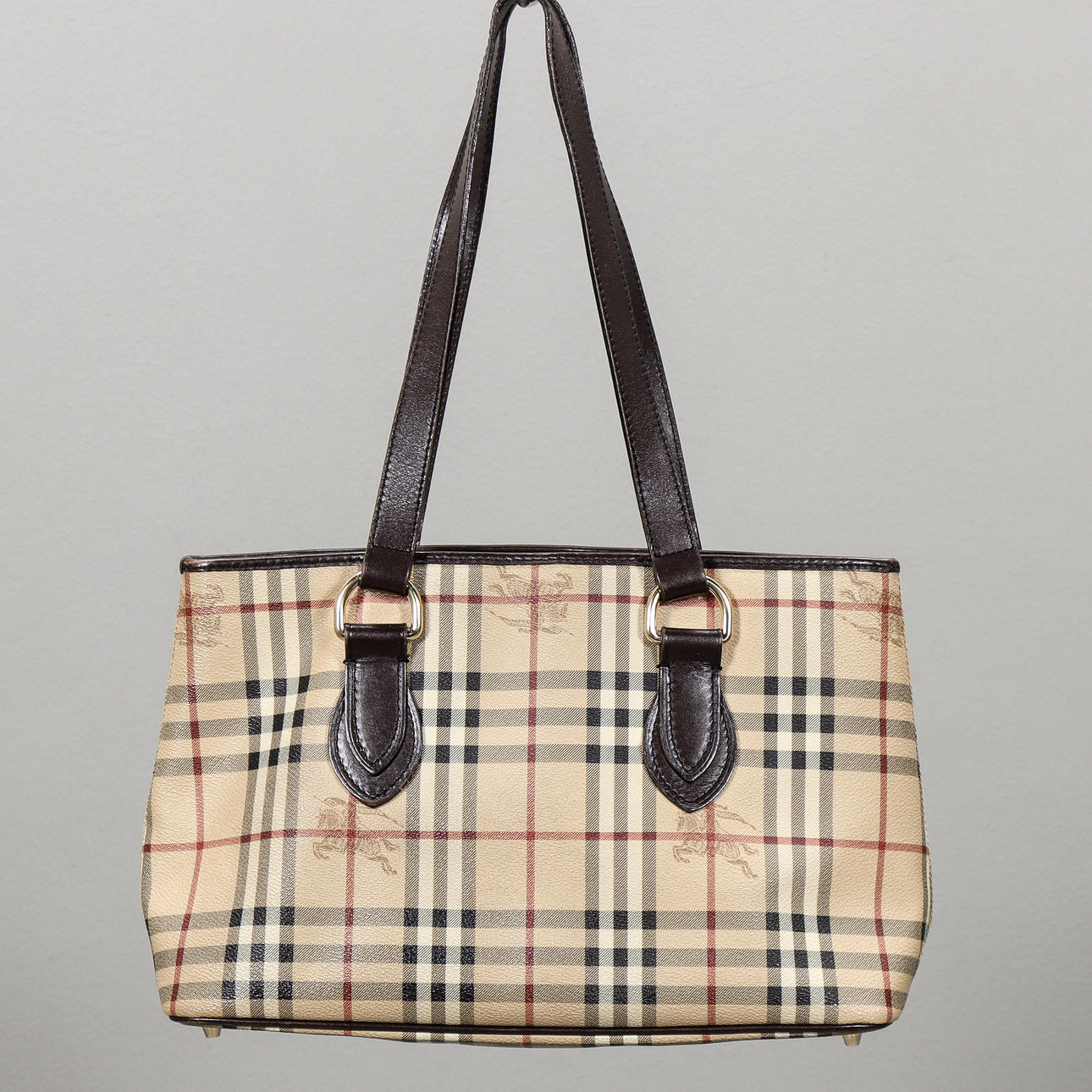 BURBERRY "Regent Tote" handväska.