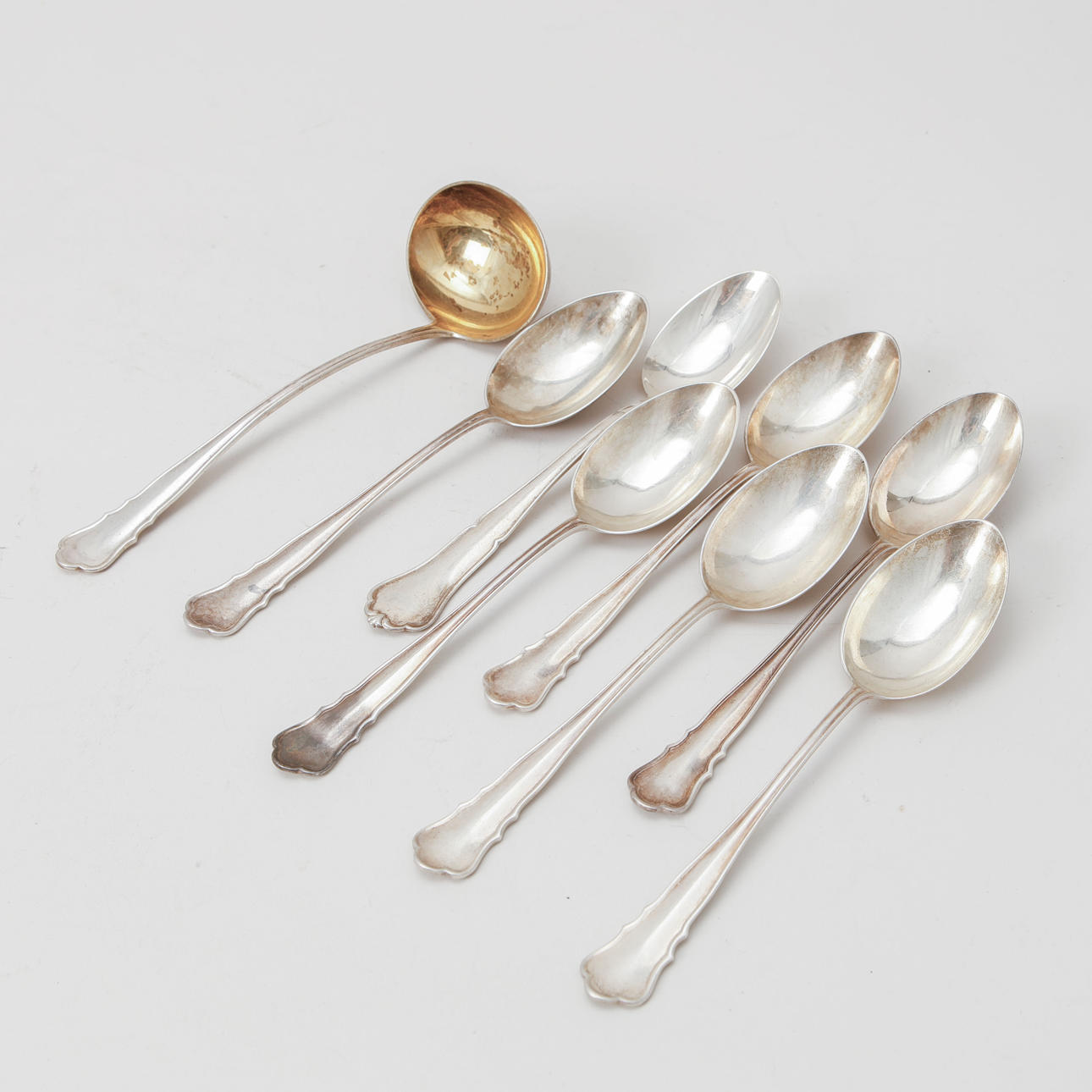 SILVERBESTICK, 8 stycken, Vikt 365 gram.