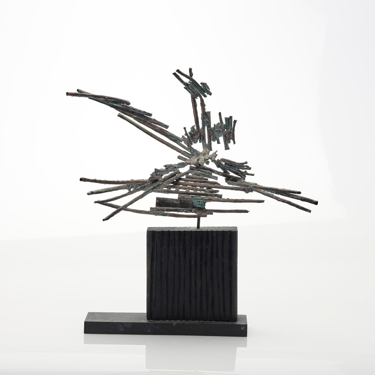 BRITA LINDEFELT (1919-2004). "Vindspel", sculpture.