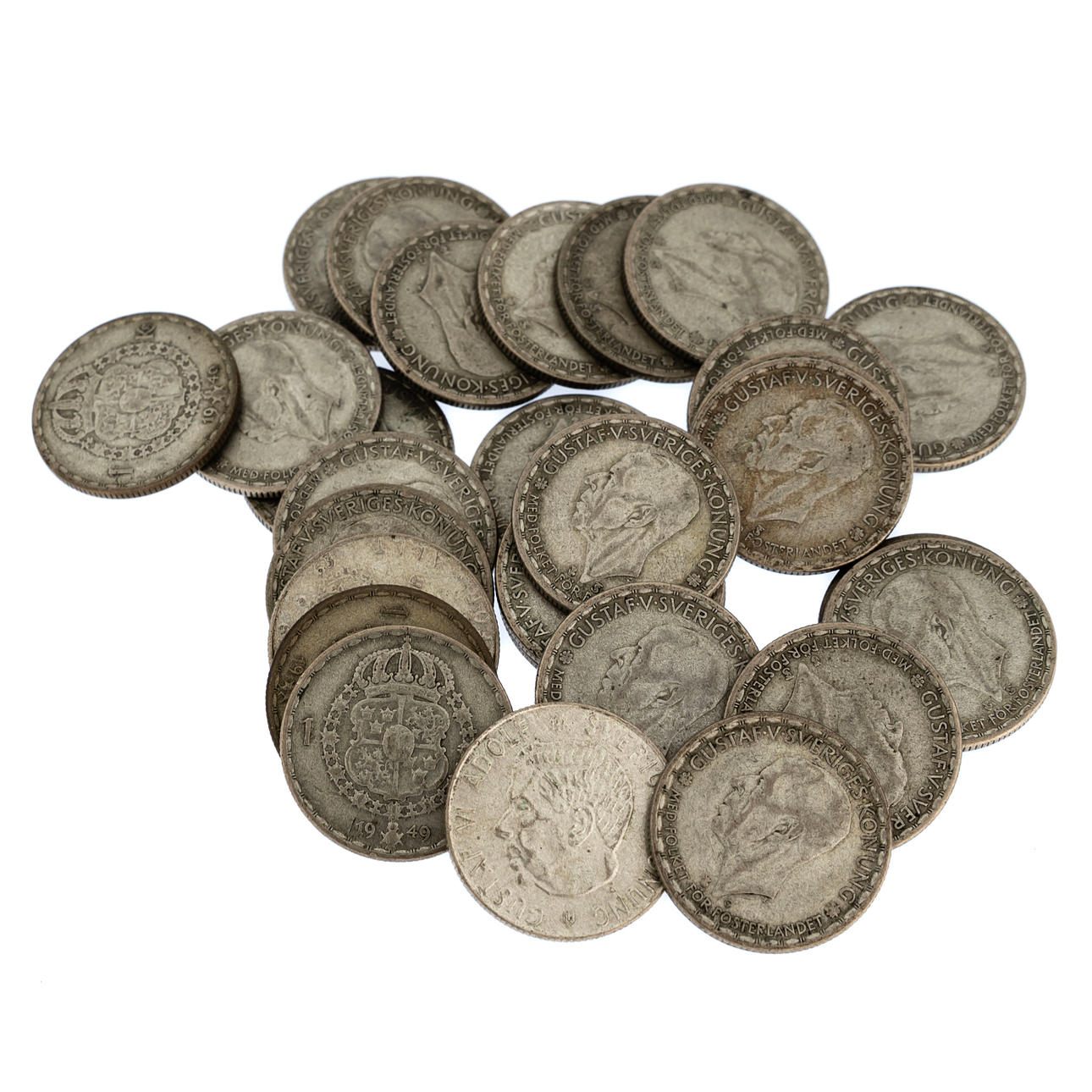ENKRONOR, Silver, 28 st, 1940-1963.