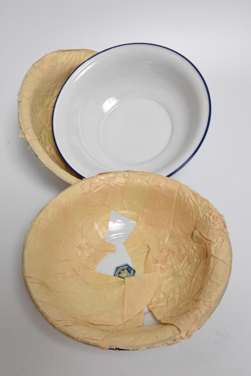 TVÄTTFAT 3 st KOCKUMS i originalpapper.