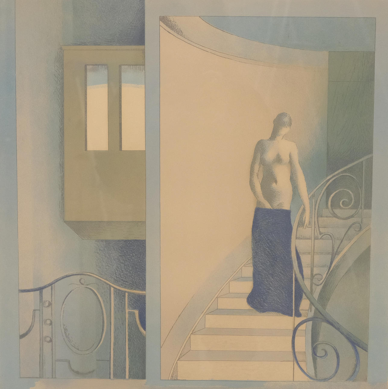 BERNADETTE KELLY. LITHOGRAPH.