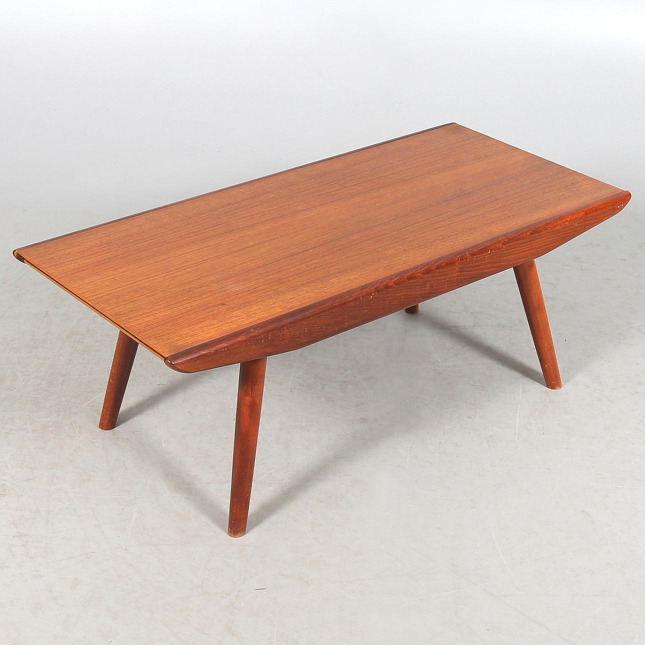 SOFFBORD, med iläggsskiva, 1950/60-tal.