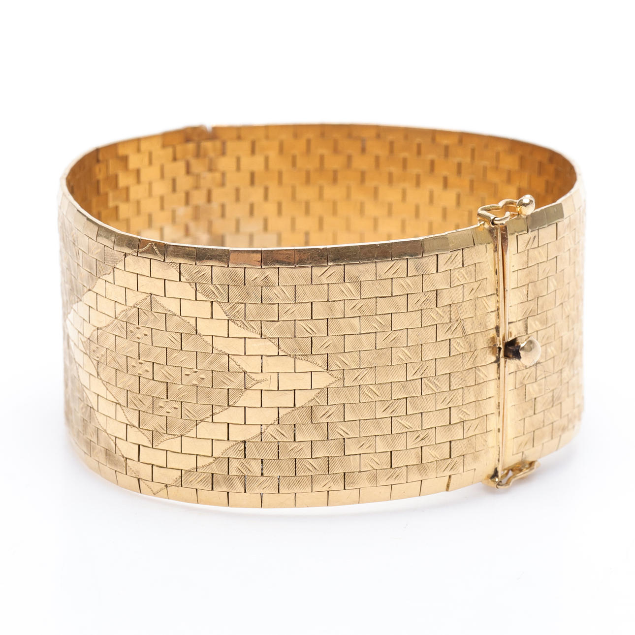 ARMBAND, guld, vikt ca 78,2 gr.