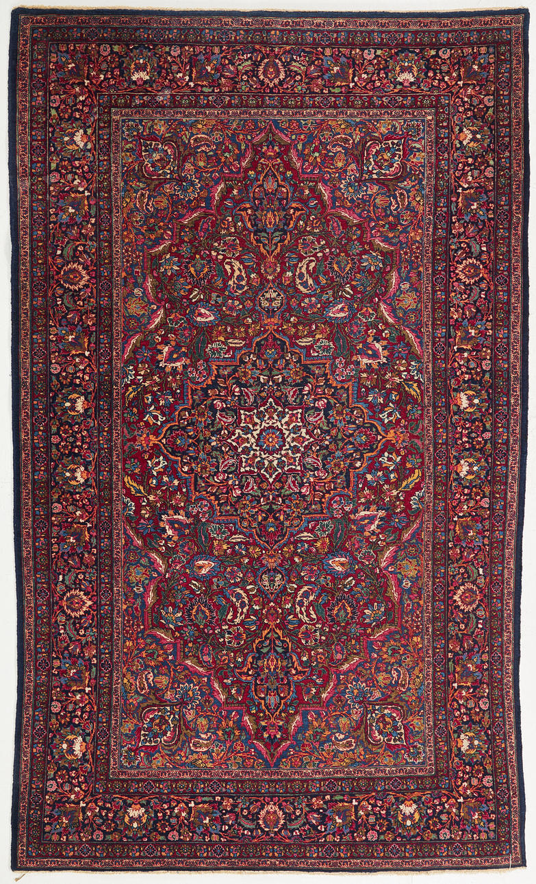 ORIENTMATTA. Keshan, ca 217x136 cm.