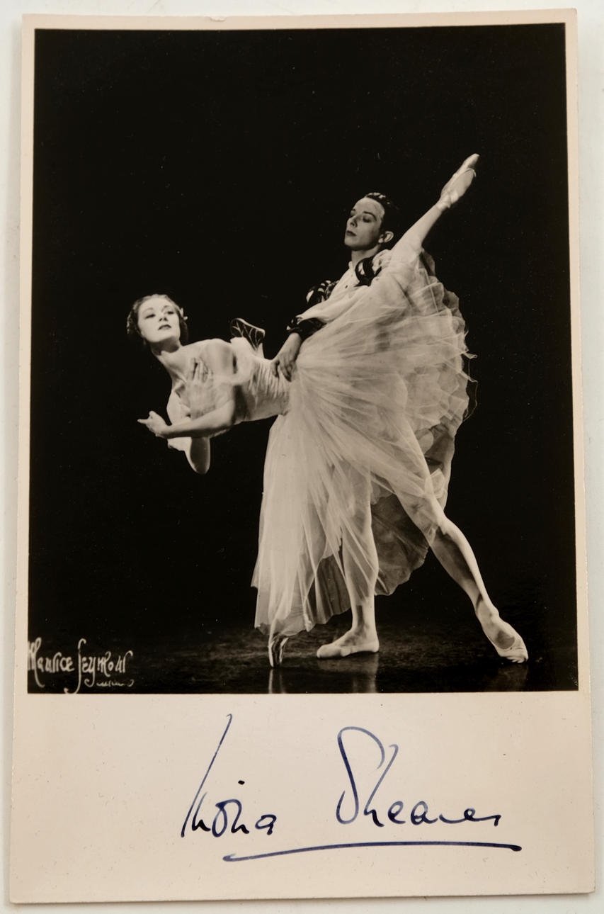 MOIRA SHEARER. Autograph.
