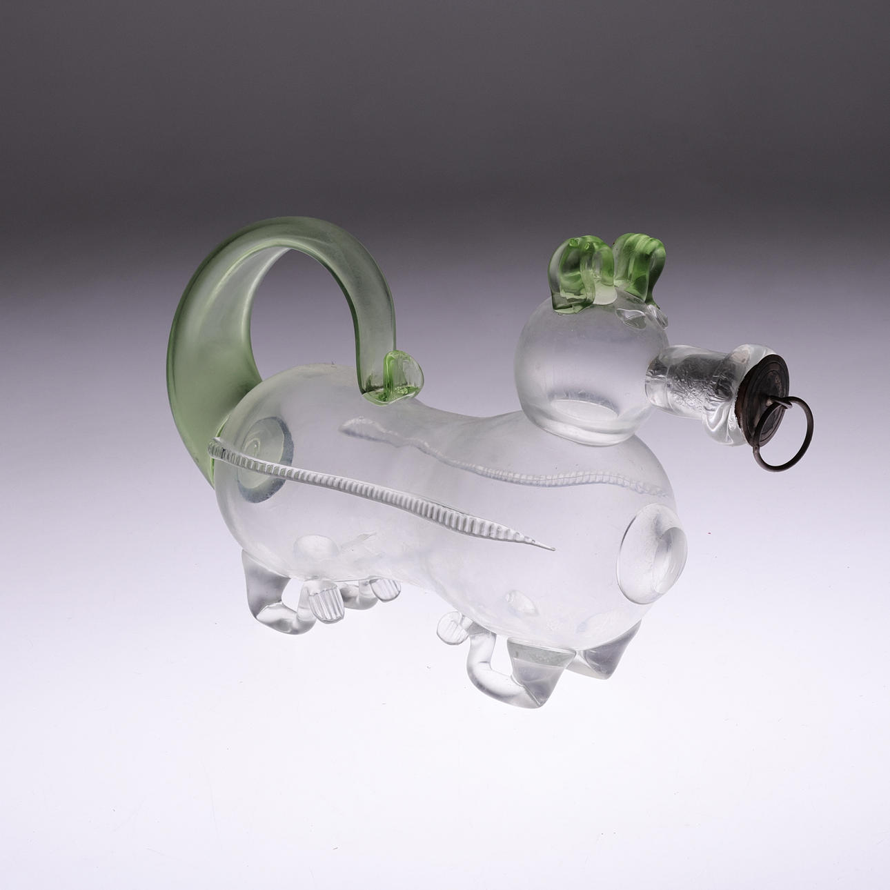 FYLLHUND, glas, 1900-tal.