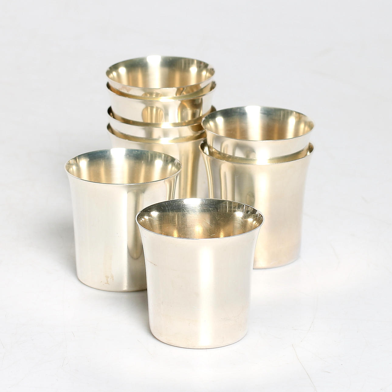 BÄGARE, 8 st. silver, Tore Eldh, Ceson. 1950/60-tal. Vikt 179 gram.