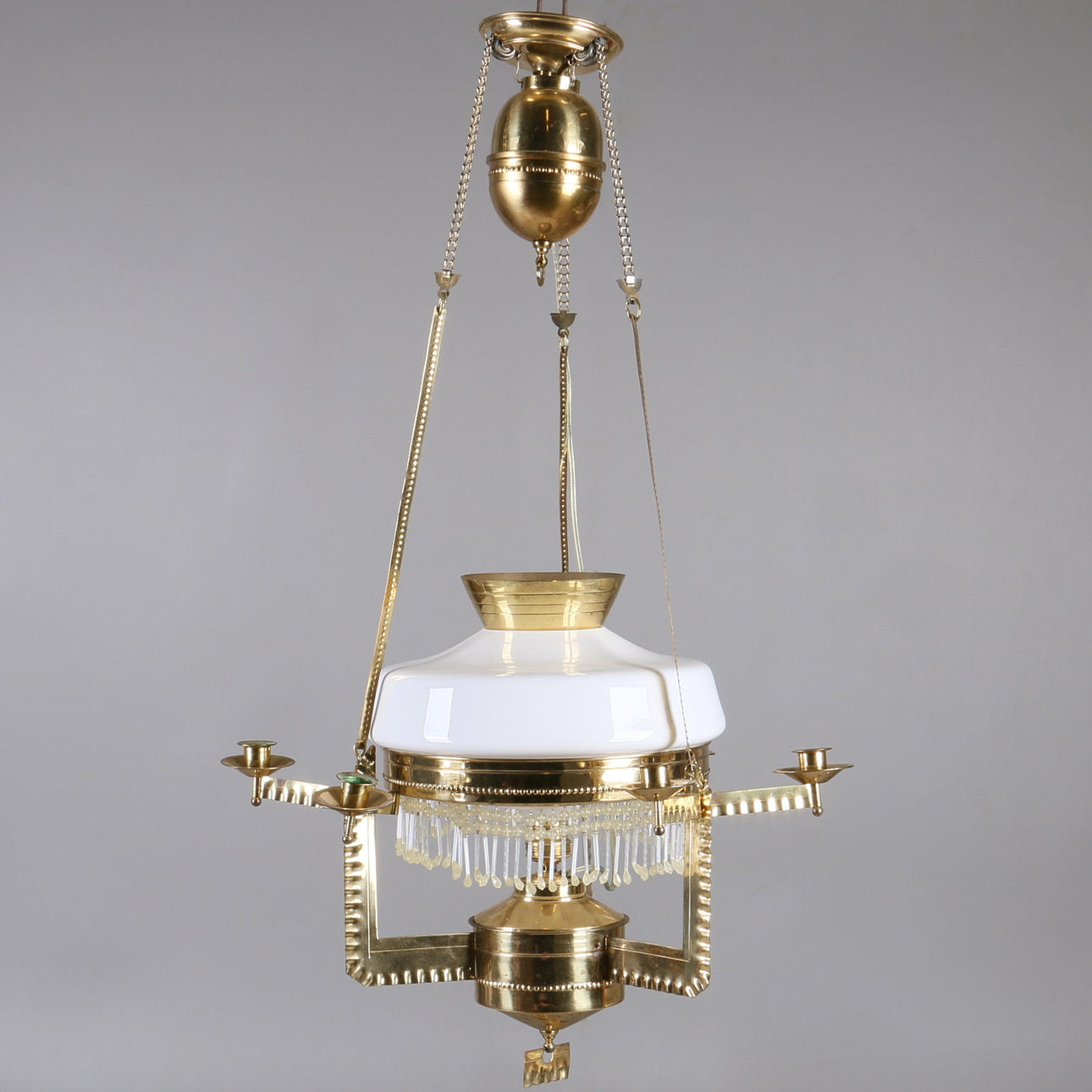 TAKFOTOGENLAMPA, mässing, jugend, 1900-tal.