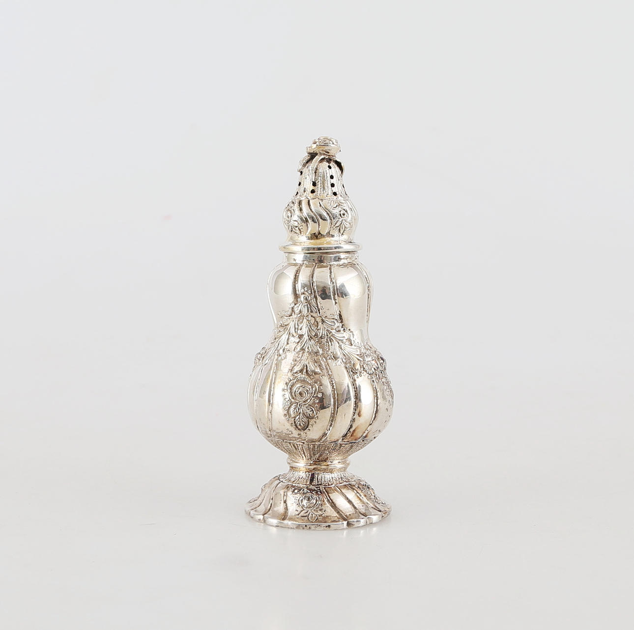 SOCKERRUSKA, silver, vikt 118 gram.