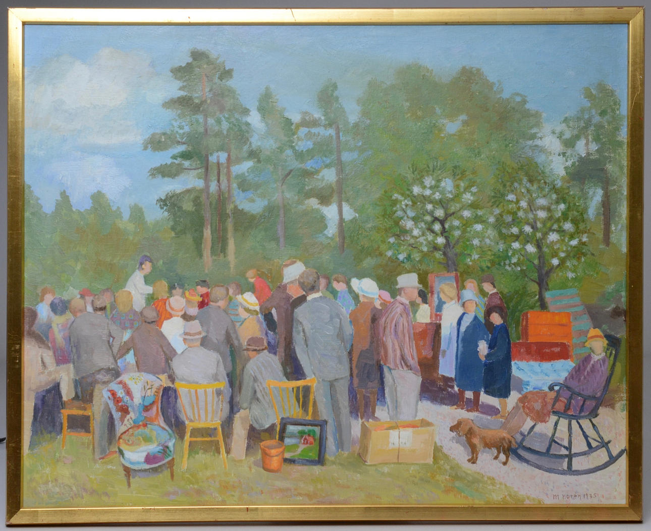 MARTIN NORÉN. AUKTION FREDRIKSBERG DALARNA.