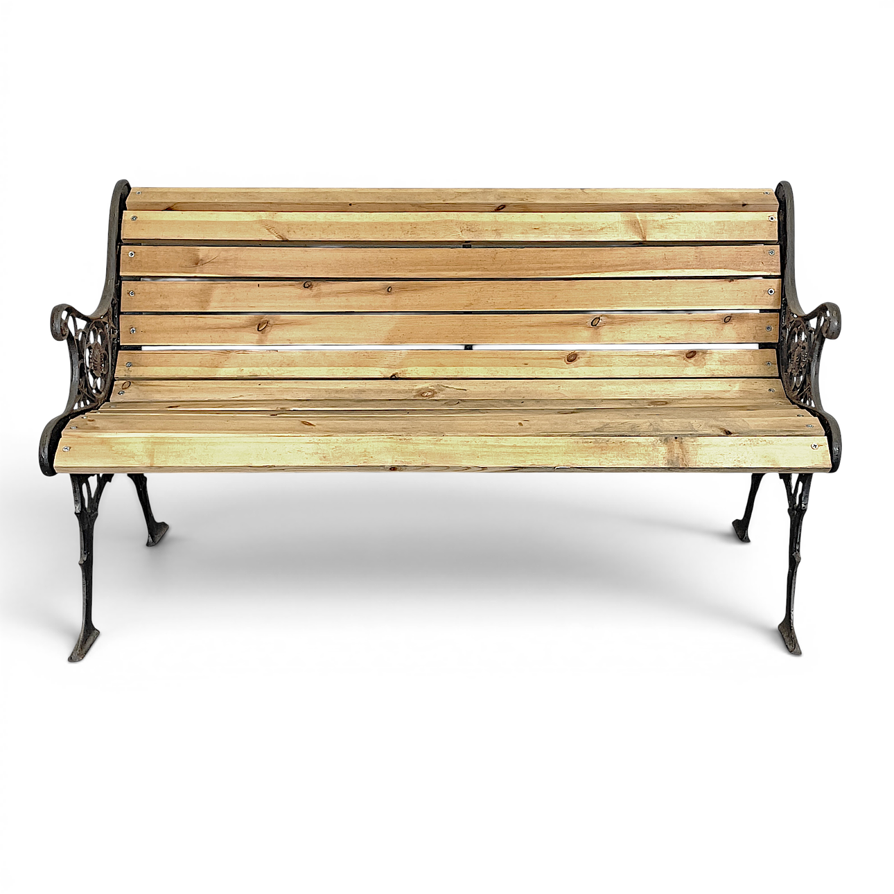 HAVESOFA, støbejern/træ, 1900-tallet.