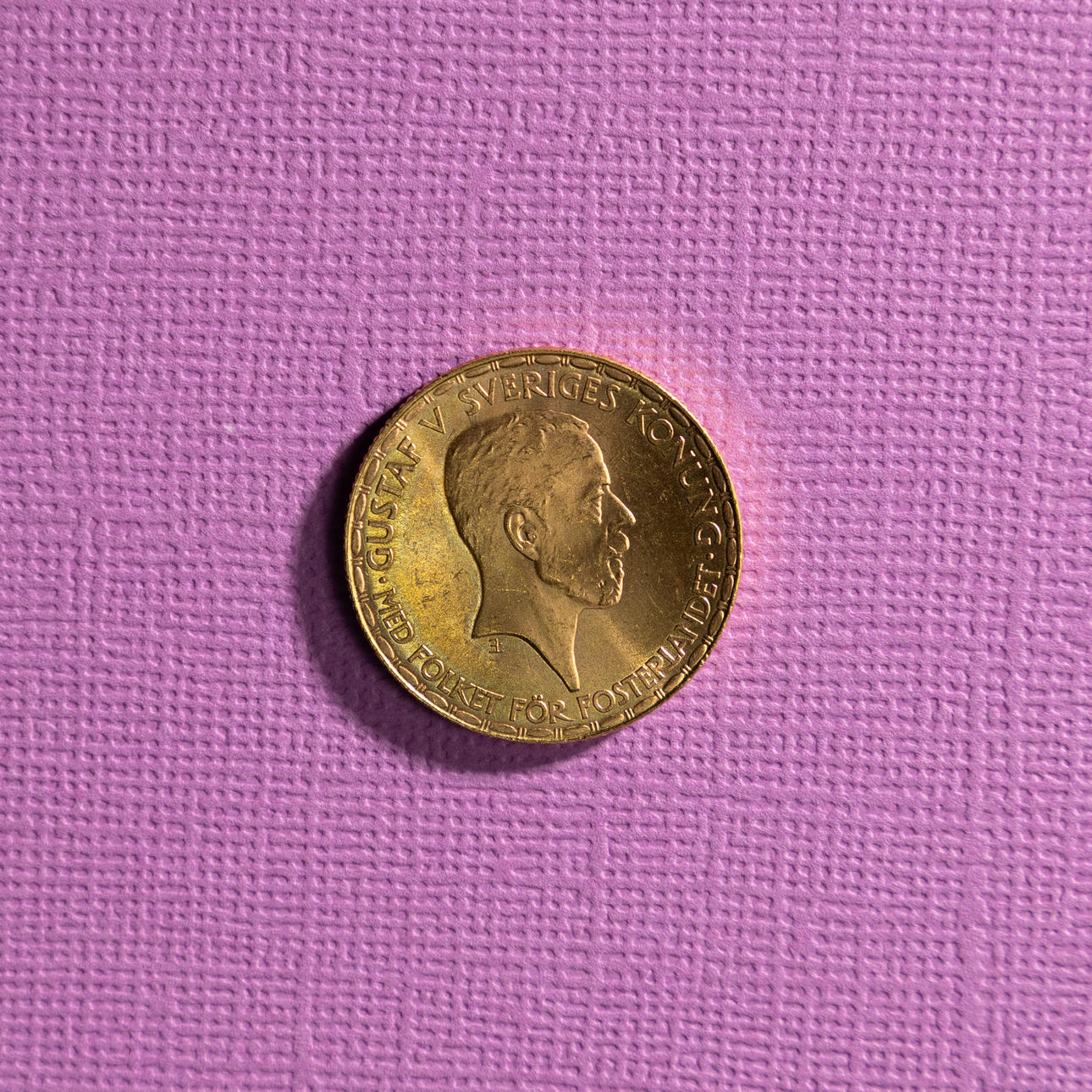 GULDMYNT. Sverige, 20 kronor, Gustaf V, 1925.