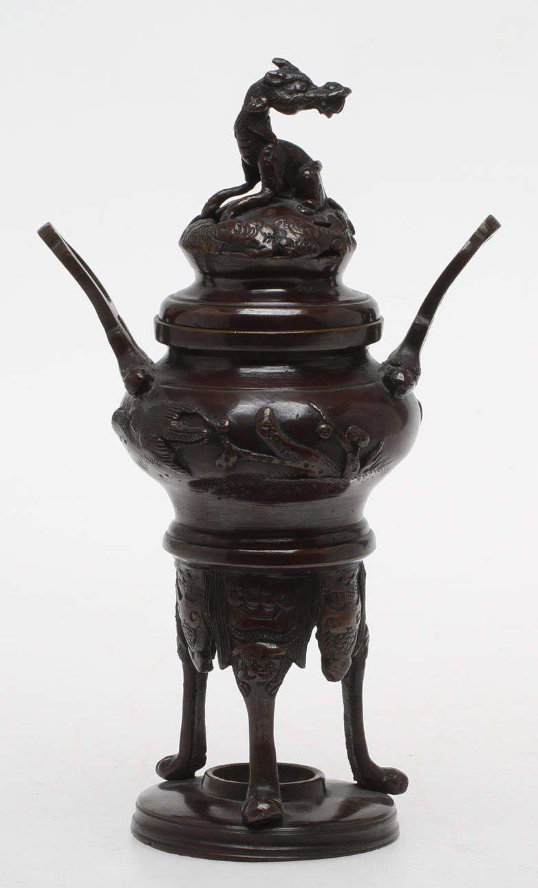 RÖKELSEKAR, brons, Kina.