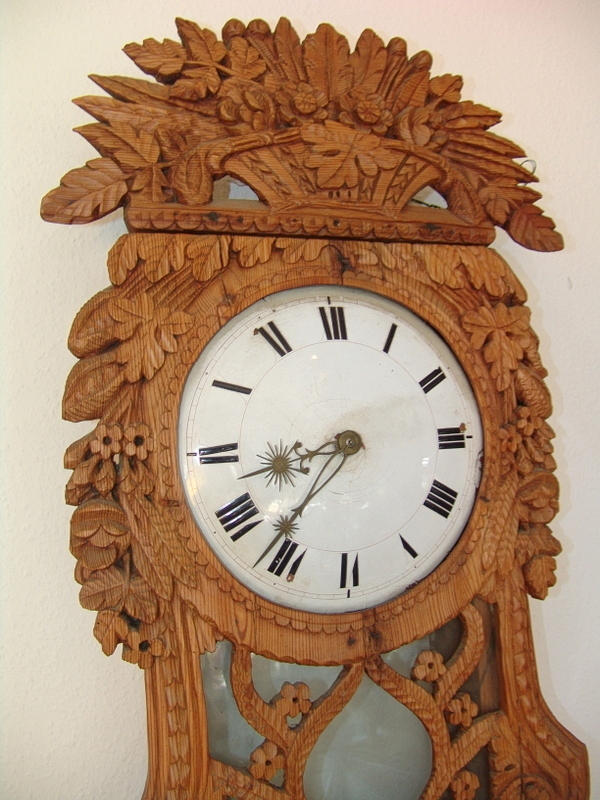 FRENCH LONGCASE CLOCK from ca. 1850.