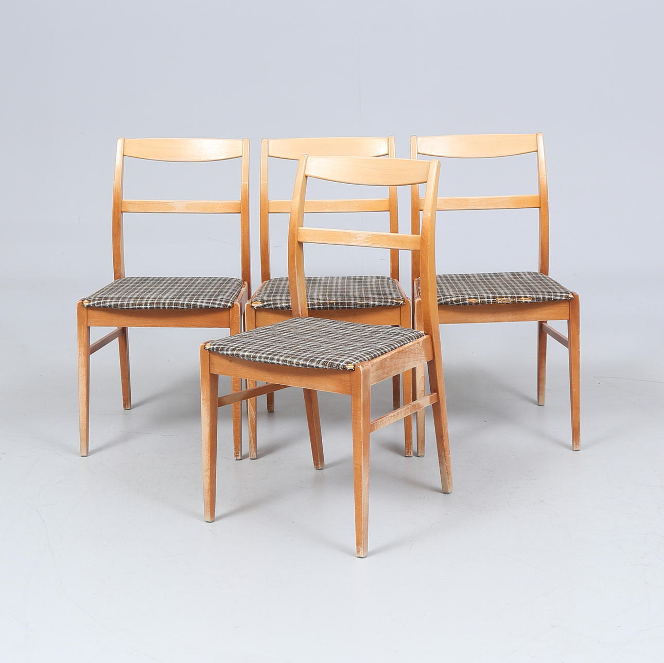 CHAIRS, 4 pcs, 1950s/60s.