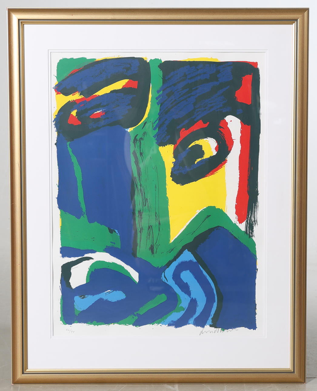 BENGT LINDSTRÖM. Lithograph, signed and numbered 66/99.