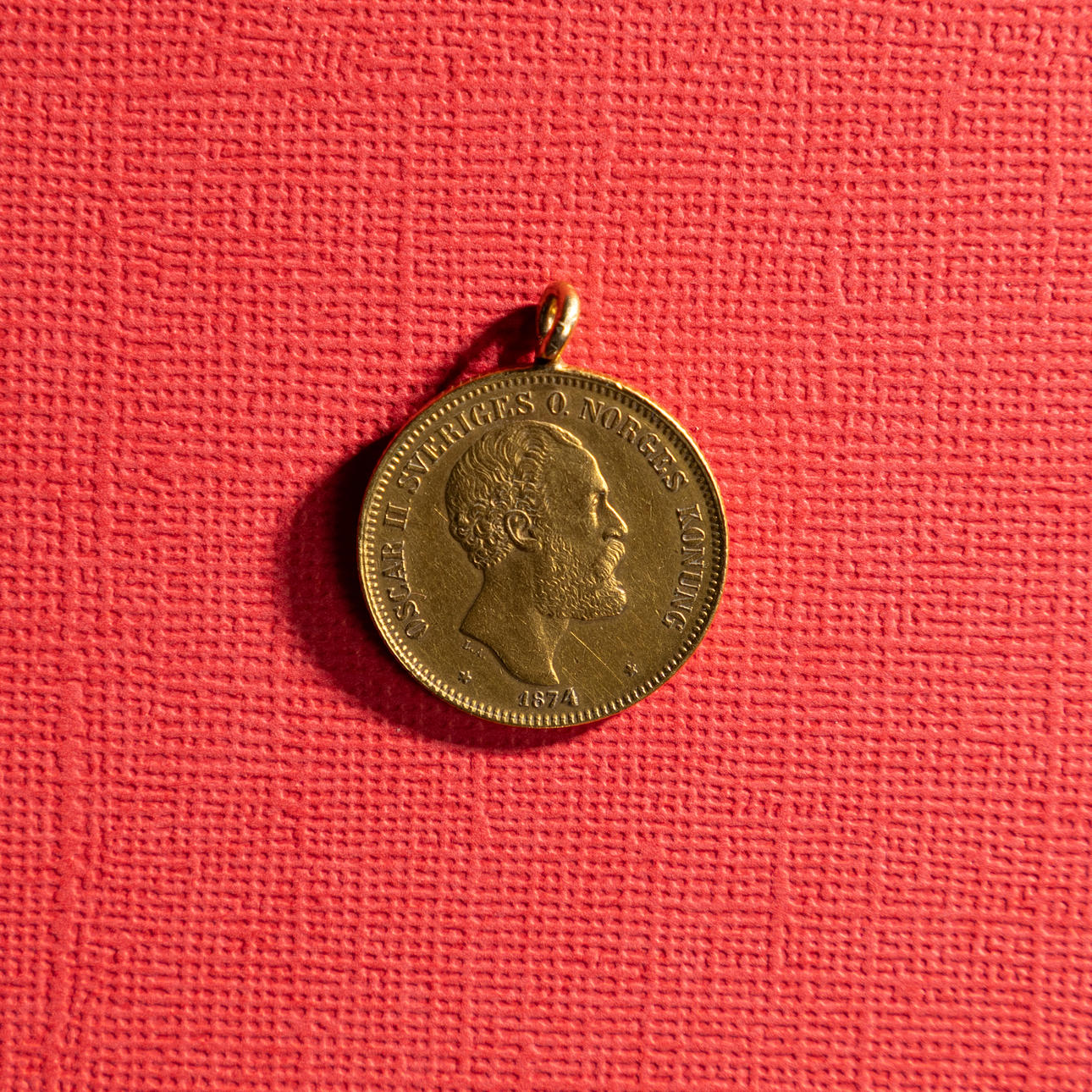 GULDMYNT. Sverige, 20 Kronor, 1874.