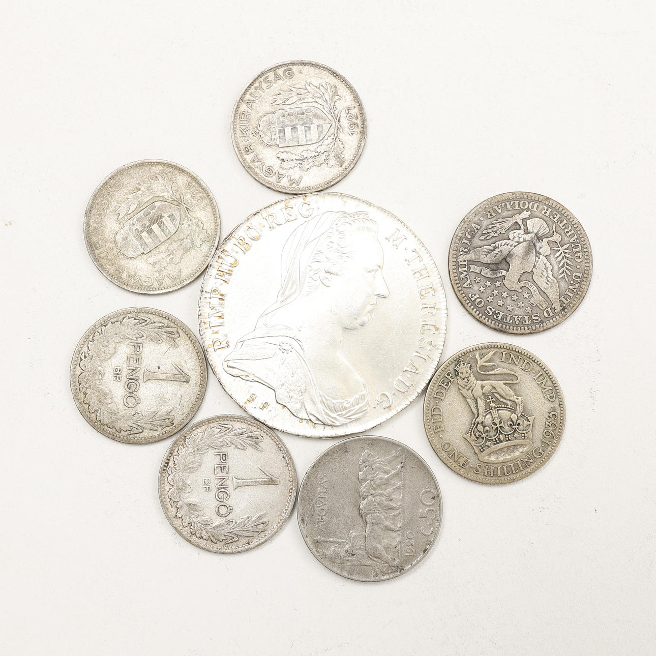 MYNT, silver , blandat.