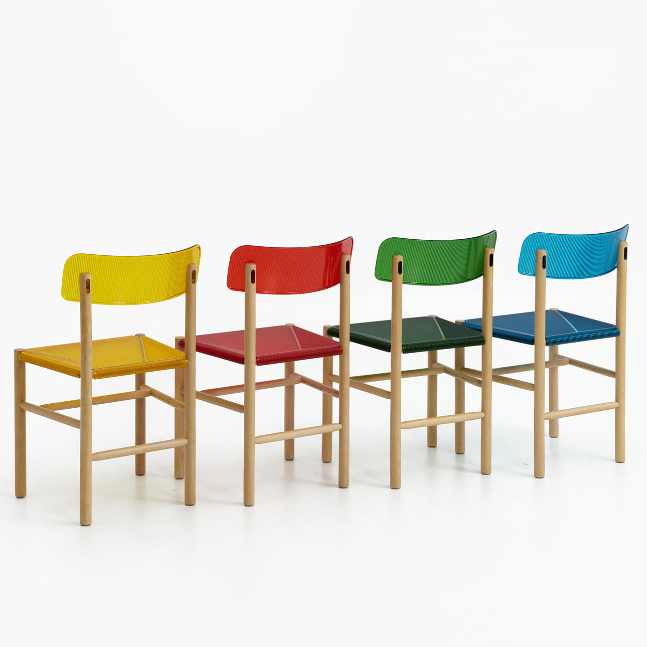JASPER MORRISON (F. 1959). Chairs (4), 