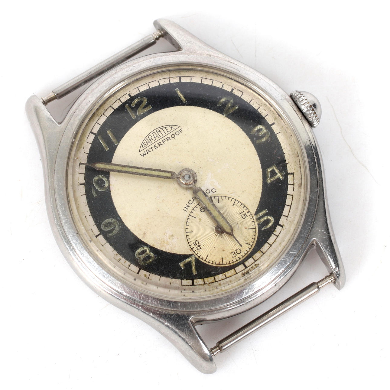 ARMBANDSUR, stål, Garantex, 1900-tal.